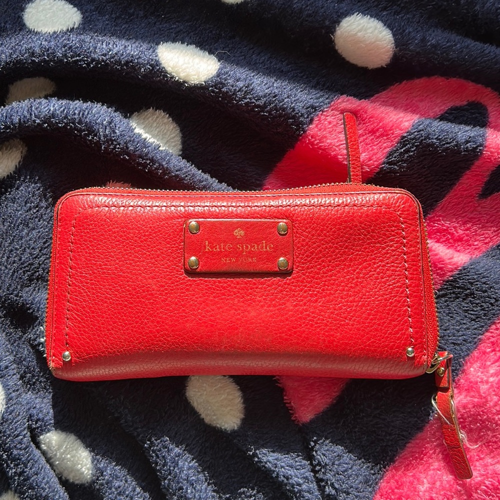 Kate Spade Red Wallet